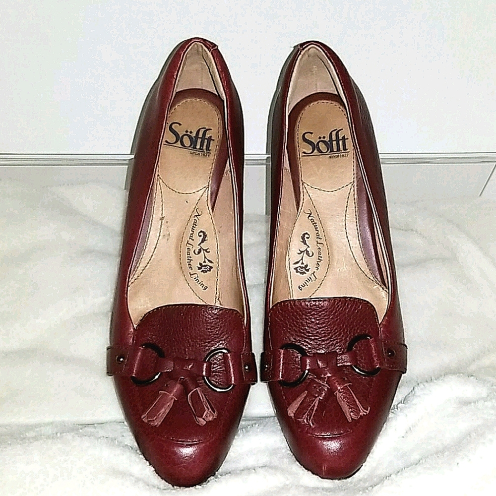 Söfft Garnet Tassel Pumps